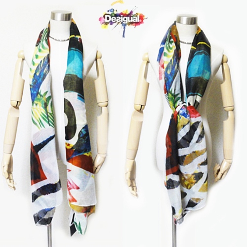 スペイン発Desigual(デシグアル)ストール