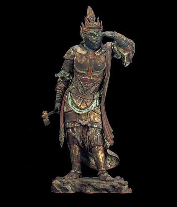 重要文化財　十二神将立像のうち戌神 鎌倉時代・13世紀 東京国立博物館蔵