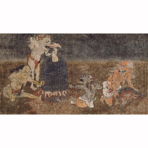 国宝　地獄草紙（部分）　　平安・12世紀　奈良国立博物館　10月3日～10月15日展示 写真：奈良国立博物館（撮影：佐々木香輔）