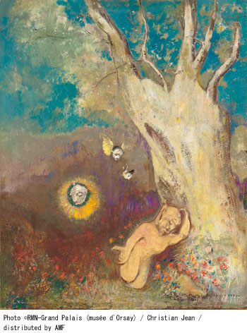 《キャリバンの眠り》1895-1900年　油彩／カンヴァス　オルセー美術館蔵　