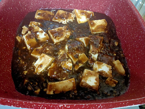 グルテンフリーレシピ「麻婆豆腐」お肉の代わりに雑穀米