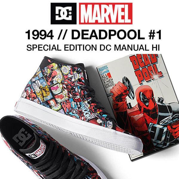 DC SHOES × MARVEL DEADPOOL COLLECTION