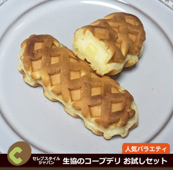 ミニワッフルドッグ（チーズ）