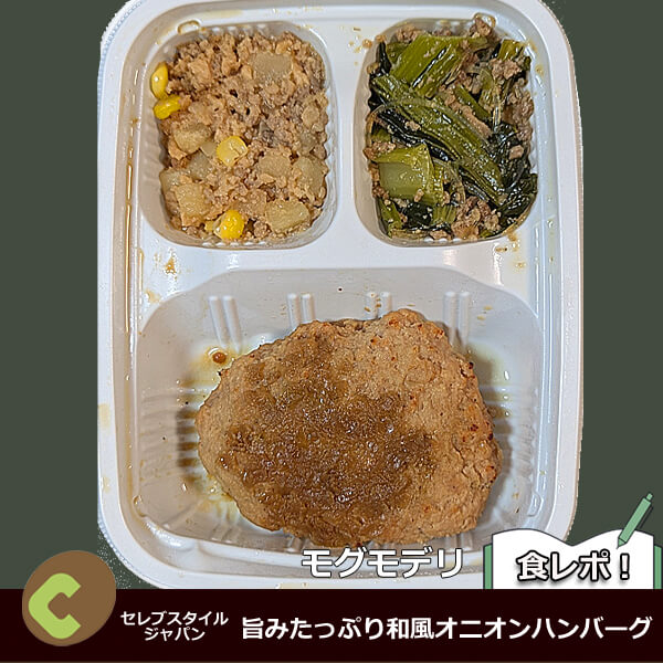 モグモデリ　旨みたっぷり和風オニオンハンバーグ