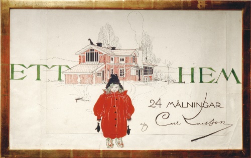 画集『わたしの家』 1899年刊 カール・ラーション・ゴーデン © Carl Larsson-gården