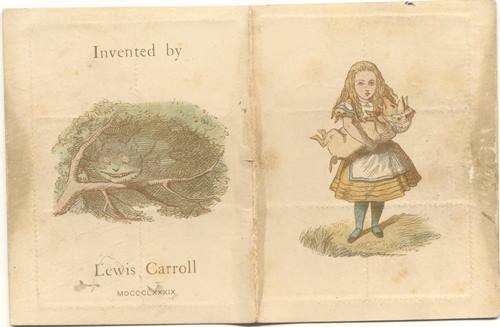 ルイス・キャロル 「切手ケース」 Lewis Carroll, The  Wonderland postage stamp case, The Rosenbach,  Philadelphia 