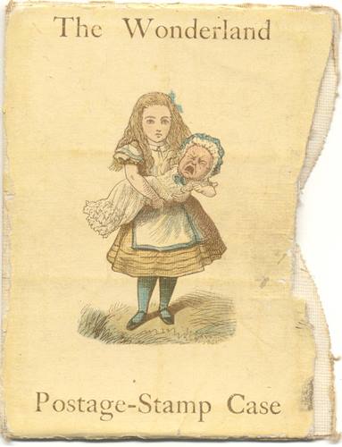 ルイス・キャロル 「切手ケース」 Lewis Carroll, The  Wonderland postage stamp case, The Rosenbach,  Philadelphia 