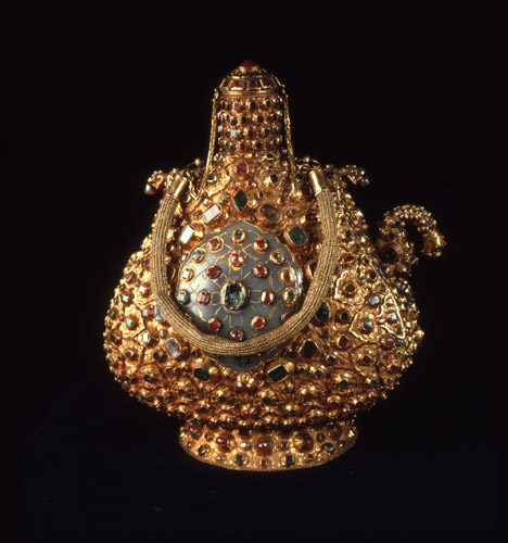 《儀式用宝飾水筒》　16世紀後半　トプカプ宮殿博物館蔵