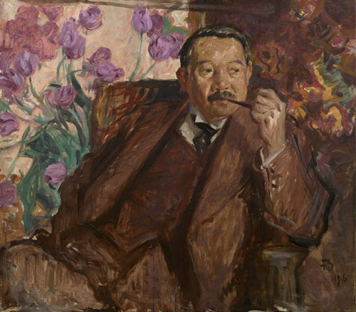 フランク・ブラングィン《松方幸次郎の肖像》　1916年　油彩、カンヴァス　国立西洋美術館（旧松方コレクション）