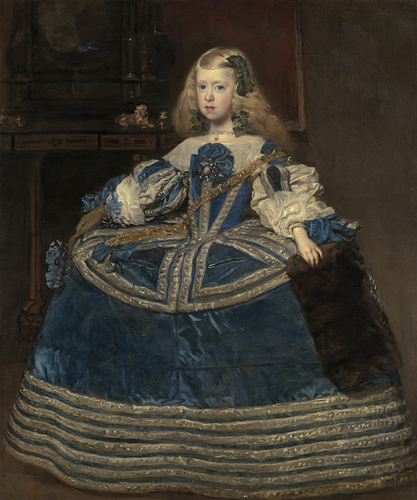 ディエゴ・ベラスケス《青いドレスの王女マルガリータ・テレサ》1659年、油彩／カンヴァス　ウィーン美術史美術館　Kunsthistorisches Museum, Wien