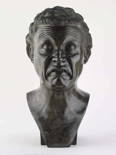 フランツ・クサーヴァー・メッサーシュミット 《性格表現の頭像 子どもじみた泣き顔》 1771-1775年 鉛と錫の合金