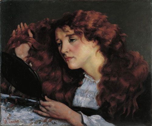 ギュスターヴ・クールベ《ジョーの肖像、美しいアイルランド女性》1872 年頃