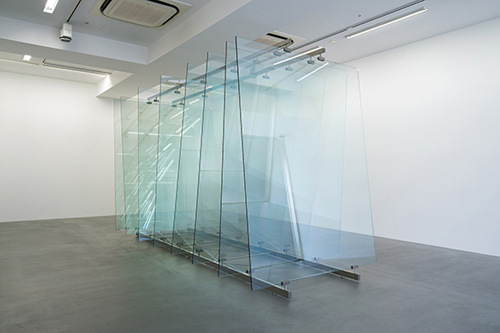 ゲルハルト・リヒター 《8 枚のガラス》 2012 年
