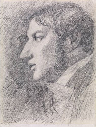 ジョン・コンスタブル《自画像》1806年、グラファイト／紙、19.0×14.5cm、テート美術館蔵 ©Tate