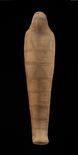 男性のミイラ　第3中間期　長さ160cm、幅38cm、高さ26cm　ライデン国立古代博物館　Image © Rijksmuseum van Oudheden (Leiden, the Netherlands)