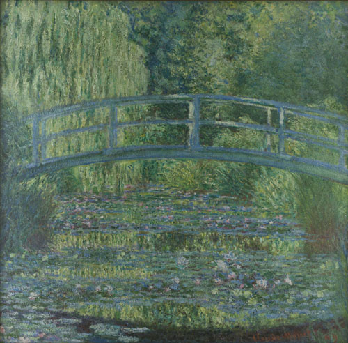 クロード・モネ《睡蓮の池、緑のハーモニー》 1899 年 油彩・カンヴァス 　オルセー美術館蔵