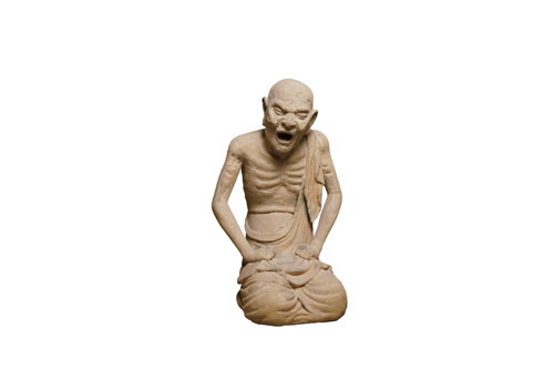 国宝　塔本塑像　羅漢坐像 　　奈良時代　和銅4年（711）、奈良・法隆寺蔵、奈良展のみ通期展示