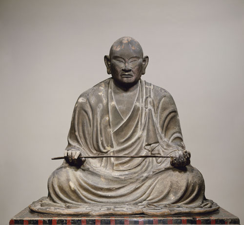 国宝　行信僧都坐像  　  奈良時代　8世紀、奈良・法隆寺蔵、奈良展、東京展ともに通期展示