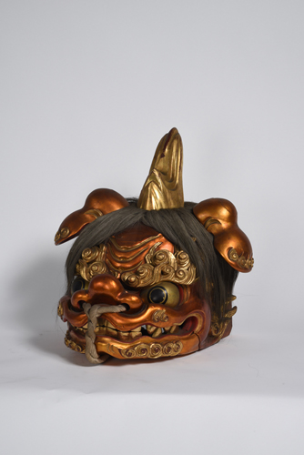 獅子頭（雄）　安政5年（1858）3月　江戸東京博物館/所蔵　