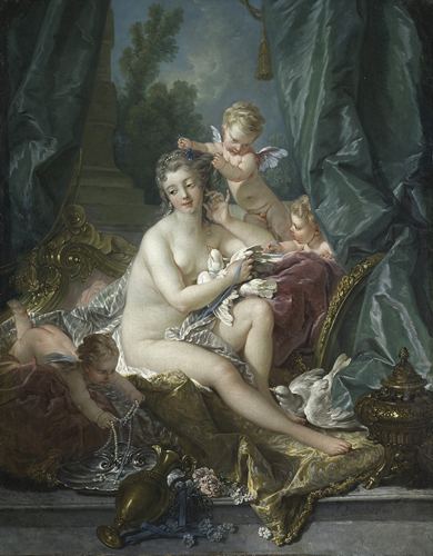フランソワ・ブーシェ 《ヴィーナスの化粧》 1751年