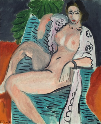 アンリ・マティス 《布をまとう裸婦》1936年　油彩／カンヴァス　45.7×37.5cm　Tate: Purchased 1959, image © Tate, London 2017