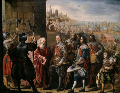 アントニオ・デ・ペレーダ《ジェノヴァ救援》1634-35年 マドリード、プラド美術館蔵 © Museo Nacional del Prado 