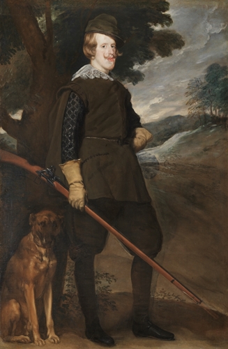 ディエゴ・ベラスケス《狩猟服姿のフェリペ４世》1632-34 年 マドリード、プラド美術館蔵 © Museo Nacional del Prado 