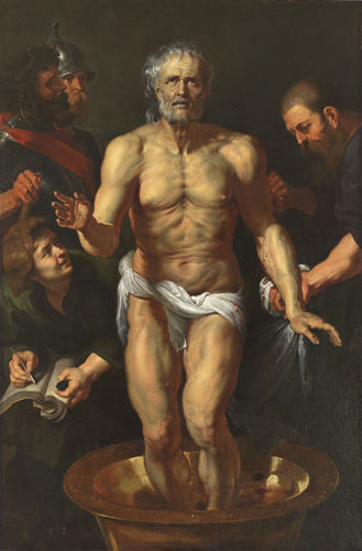 《セネカの死》 ペーテル・パウル・ルーベンス 1615 / 16年 油彩／カンヴァス マドリード、プラド美術館 ©Madrid, Museo Nacional del Prado