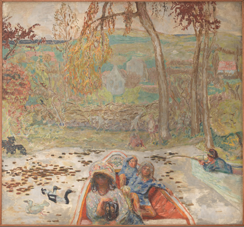 ピエール・ボナール《ボート遊び》1907年 油彩、カンヴァス　278×301ｃｍ　 オルセー美術館　 © Musée d'Orsay, Dist. RMN-Grand Palais / Patrice Schmidt / distributed by AMF
