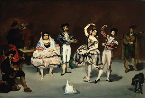 エドワール・マネ《スペイン舞踊》1862年　油彩／カンヴァス　フィリップス・コレクション蔵　 The Phillips Collection